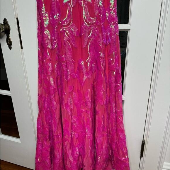 JOVANI 07784 PINK Prom Dress Size 4 - Picture 12 of 12